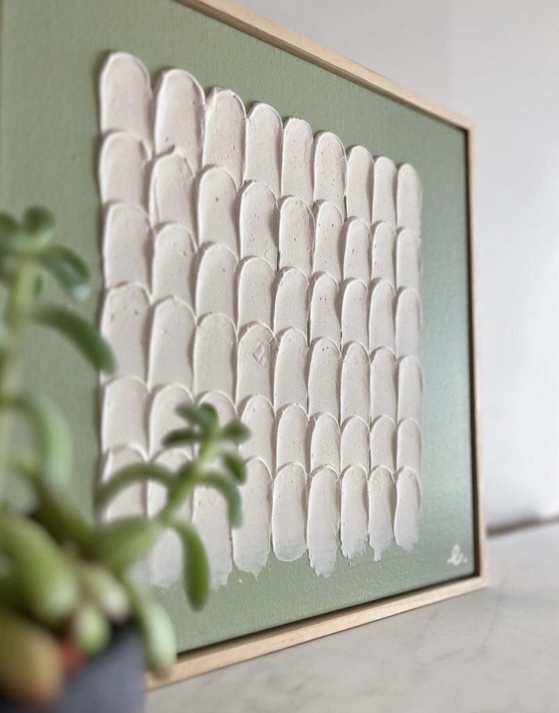 Wall putty Art - Tutorial. 