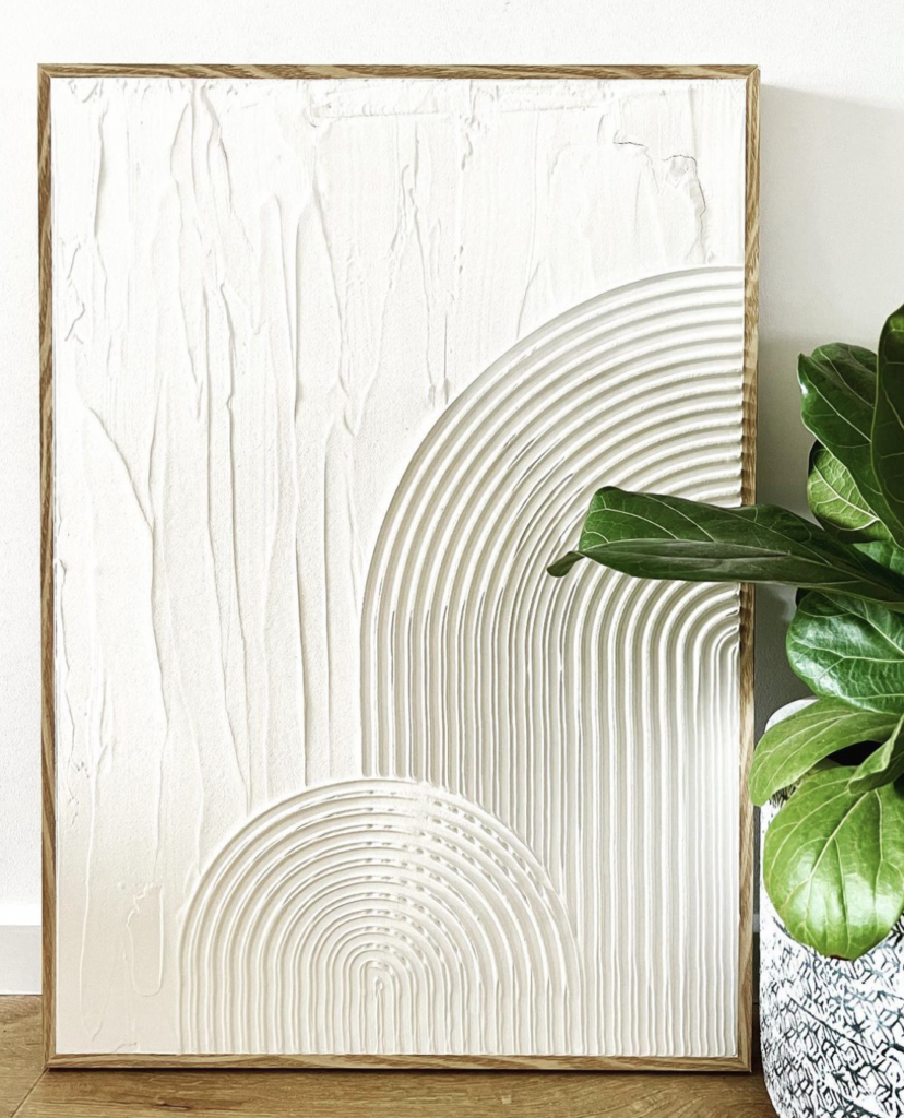 How To Make DIY Textured Wall Art