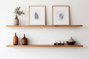 Innovative shelf styling ideas without books